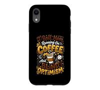 Carcasa para iPhone XR T-Ball Mamá Café Ciego Optimismo tee Ball Mama