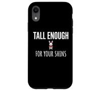 Carcasa para iPhone XR Tall Enough for Your Shins Cute Bunny Rabbit Boxing