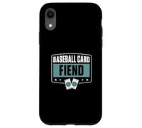 Carcasa para iPhone XR Tarjeta de béisbol Fiend Cool Baseball Fan Coleccionista de Tarjetas coleccionables