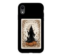 Carcasa para iPhone XR Tarjeta de Halloween The Witching Hour Mystical Witch Moon