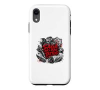 Carcasa para iPhone XR Tatuaje De Tinta Y Runa Saga Viking Norse Raven