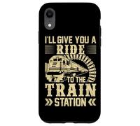 Carcasa para iPhone XR Te llevaré a la estación de Tren