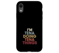 Carcasa para iPhone XR Tena Name Tena Personalized Name First Given