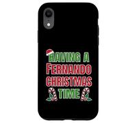 Carcasa para iPhone XR Tener un Nombre de reunión Familiar de Fernando Christmas Time
