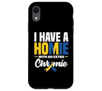Carcasa para iPhone XR Tengo un Homie con un síndrome de Down Extra Chromie T21