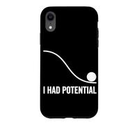 Carcasa para iPhone XR Tenía potencial Física Ciencia Humor Fórmula energética Nerd