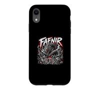 Carcasa para iPhone XR Tesoro de Runa vikinga dragón nórdico Fafnir