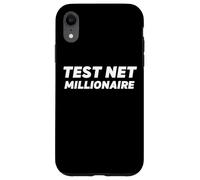 Carcasa para iPhone XR Test Net Millionaire Funny Crypto Blockchain Test Net Coins