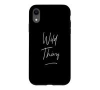 Carcasa para iPhone XR Texto de Humor Divertido Divertido para la Gente Cosa Salvaje Divertida