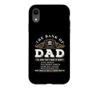 Carcasa para iPhone XR The Bank of Dad Funny Father's Day College Tuition Student