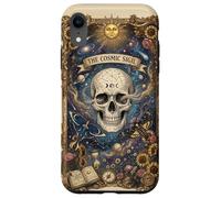 Carcasa para iPhone XR The Cosmic Sigil Celestial Skull and Galaxy