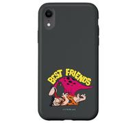 Carcasa para iPhone XR The Flintstones Dino Fred Best Friends