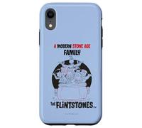 Carcasa para iPhone XR The Flintstones Fred Wilma Modern Stone Age Car
