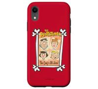 Carcasa para iPhone XR The Flintstones Fred Wilma The Gang's All Here