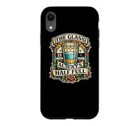 Carcasa para iPhone XR The Glass Always Half Full de vitrales y atrapasoles