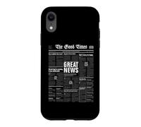 Carcasa para iPhone XR The Good Times Funny Periodismo Motivación