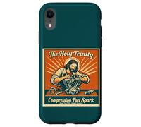 Carcasa para iPhone XR The Holy Trinity Compression Fuel Spark Keep Faith Running