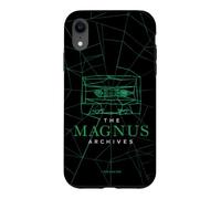 Carcasa para iPhone XR The Magnus Archives Spiderweb Cassette Tape Horror Podcast