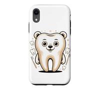 Carcasa para iPhone XR The Molar Bear Dental Assistant Dentist Tooth Pun
