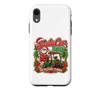 Carcasa para iPhone XR The Villages Florida SantaCon 2026 Carrito de Golf de Navidad