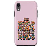 Carcasa para iPhone XR The World Needs All Kinds of Minds Puzzle Autism Awareness