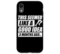 Carcasa para iPhone XR This Seemed Like a Good Idea Jogging Corredor Divertido Correr