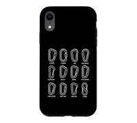 Carcasa para iPhone XR Tipos de mosquetón
