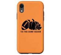 Carcasa para iPhone XR Tis The Damn Season Football Fall Touchdown Game Day Sports