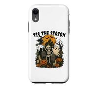 Carcasa para iPhone XR Tis The Season Halloween Skeleton Ghost Vibes Men Women