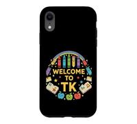 Carcasa para iPhone XR TK Teacher Bienvenido a TK First Day Early Learning