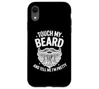 Carcasa para iPhone XR Toca mi Barba y Dime Que Soy Bonita - Funny Beard