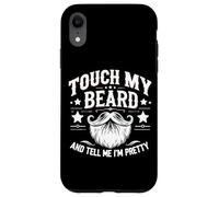 Carcasa para iPhone XR Toca mi Barba y Dime Que Soy Bonita - Funny Beard