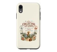 Carcasa para iPhone XR Todavía coleccionando Sellos Nunca dejó de Explorar los Amantes de los Viajes