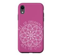 Carcasa para iPhone XR Todo es Brahman, Todo es uno, Yoga, Unicidad, Mandala Art