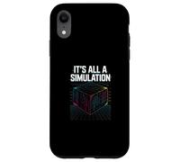 Carcasa para iPhone XR Todo es una simulación