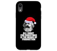 Carcasa para iPhone XR Todo LO Que Quiero Navidad Medios DE PRODUCCIÓN Karl Marx Fun Meme
