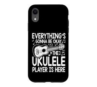 Carcasa para iPhone XR Todo va a Estar Bien, el Ukelele está aquí