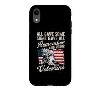 Carcasa para iPhone XR Todos dieron a Algunos Algunos DIO a Todos Recordar y honrar a Nuestros Veteranos