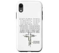 Carcasa para iPhone XR Toma tu Cruz y sígueme: Jesús