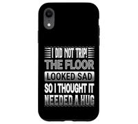 Carcasa para iPhone XR Torpe Pero Creativo: el Piso merecía un Arte de Abrazo