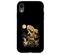 Carcasa para iPhone XR Tortuga Aullando a la Luna Meme