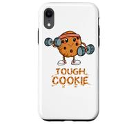 Carcasa para iPhone XR Tough Cookie Fitness Brownie Entrenamiento Chocolate Muscle