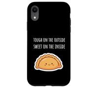 Carcasa para iPhone XR Tough On The Outside Sweet On The Inside Empanada Amantes