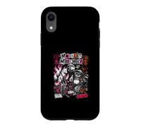 Carcasa para iPhone XR Travesuras iluminadas por la Luna Kitsune Vs Tanuki Deja Que los espíritus jueguen
