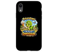 Carcasa para iPhone XR Triceratops Mi Dinosaurio Favorito