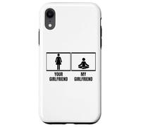 Carcasa para iPhone XR Tu Novia Mi Novia Novio Instructor de Yoga