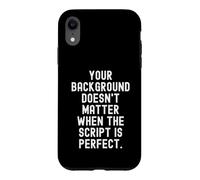 Carcasa para iPhone XR Tu Origen no Importa Guión Inspirador