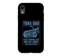 Carcasa para iPhone XR Tuba Dad Definición como Un Papá Normal Solo Mucho Más Fuerte