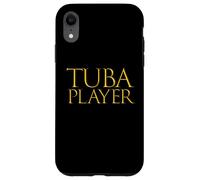 Carcasa para iPhone XR Tuba Player Musician Obscure Rhythm Instrument Tuba Musician