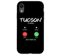 Carcasa para iPhone XR Tucson está Llamando y Debo IR a Arizona de Viaje